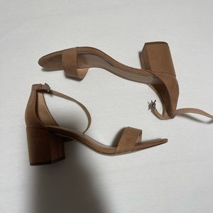 tan suede heels